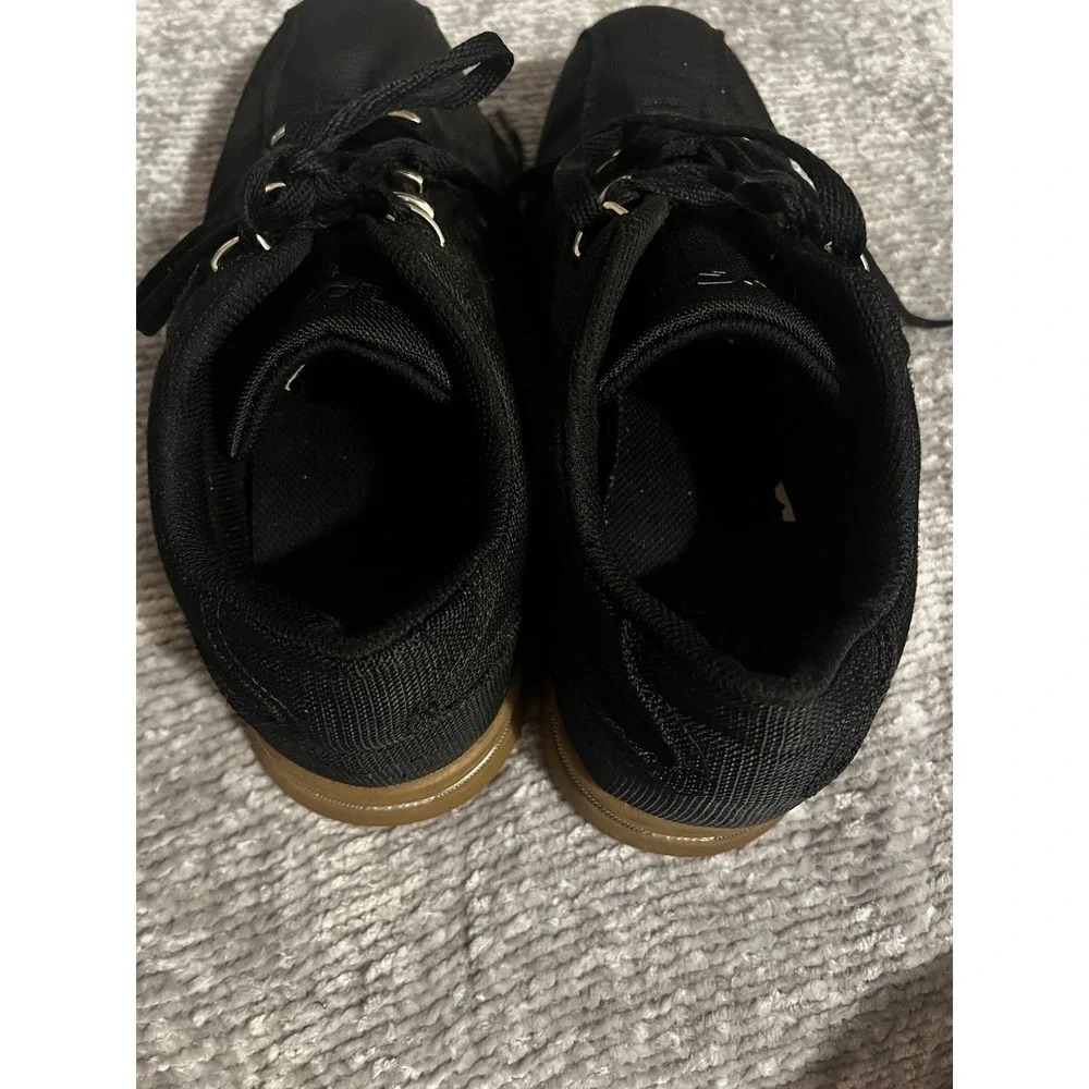 Lugz Changeover Men's 11.5 Black Gum Sole Low Top Work Utility Shoes